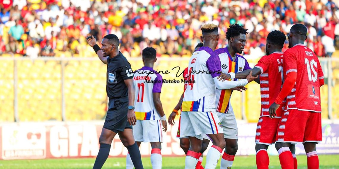 Ten-Man Accra Hearts of Oak Hand Asante Kotoko First Home Defeat of the Season
