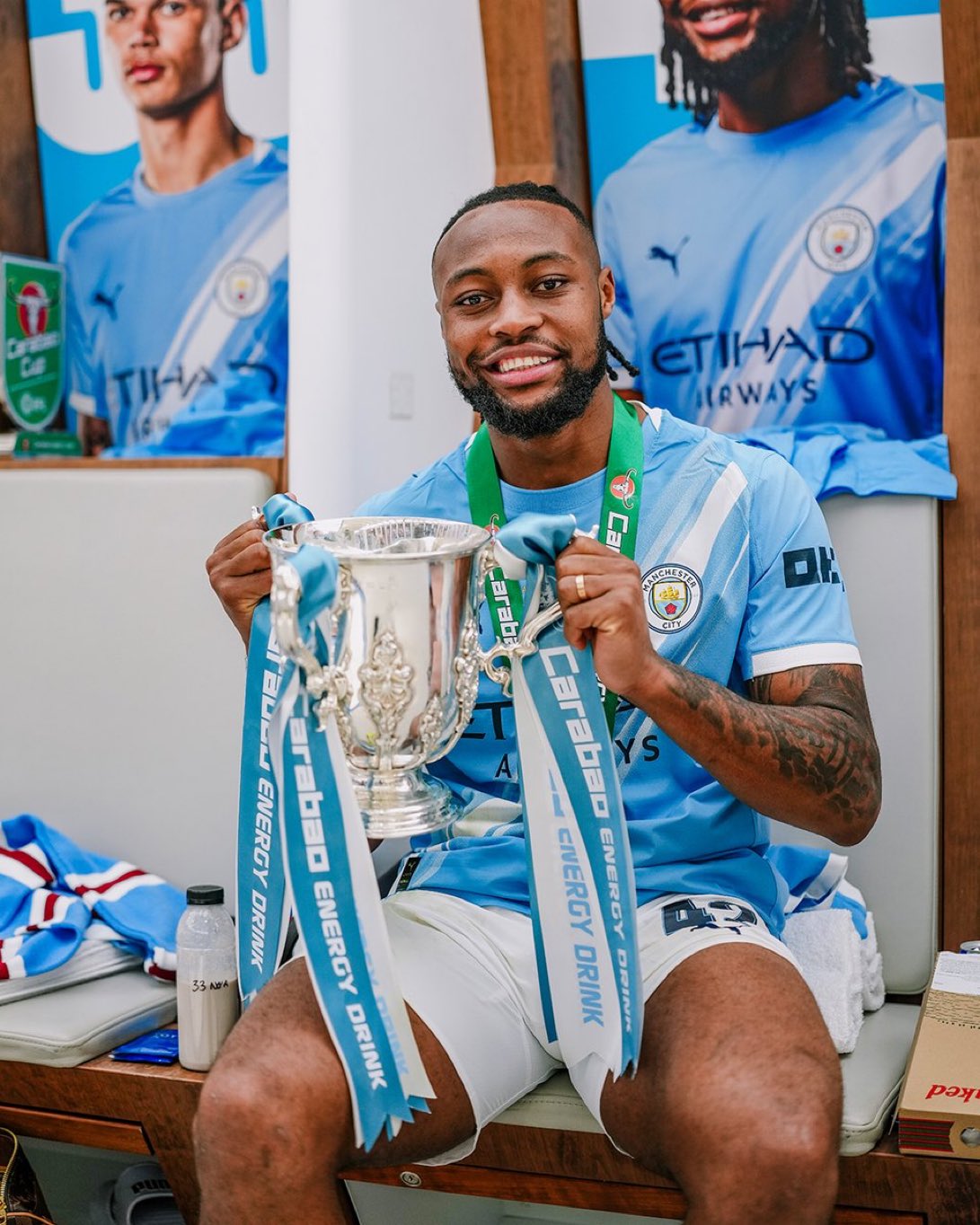 Semenyo Lifts Carabao Cup, Becomes Second Ghanaian to Win Prestigious Trophy