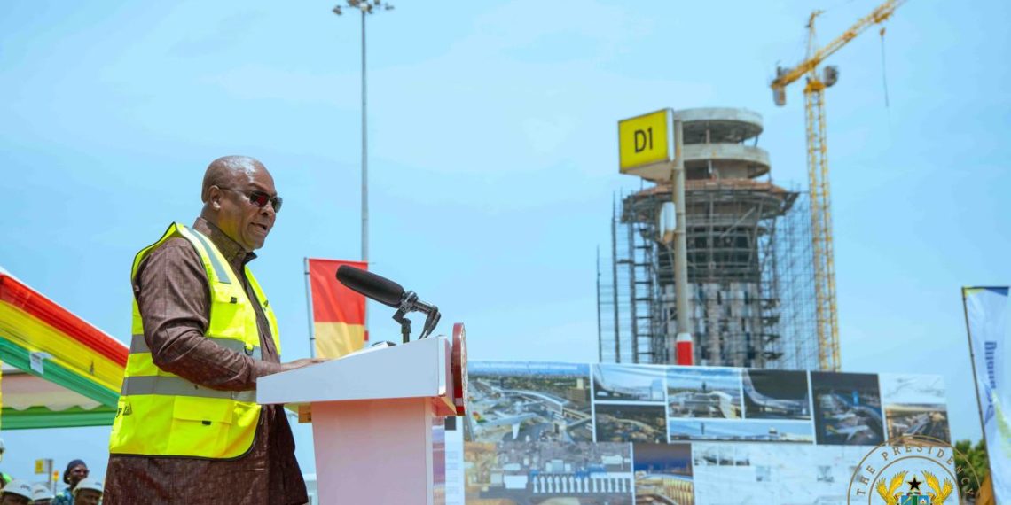 Mahama Launches Terminal 2–3 Concourse Project to Ease Congestion at Accra Airport