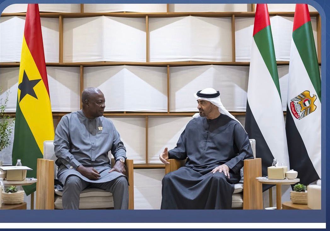 Mahama Pushes for UAE Investment in Ghana’s Oil and Gas Storage Sector
