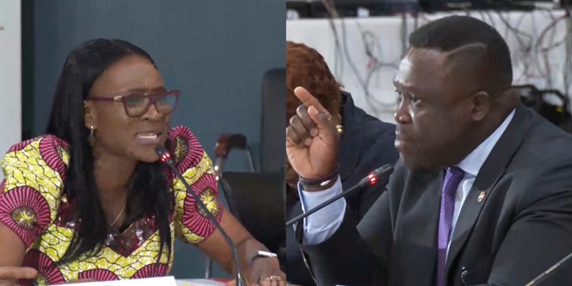 Sam George, Abena Osei-Asare Clash at PAC Over Telecom Service Concerns