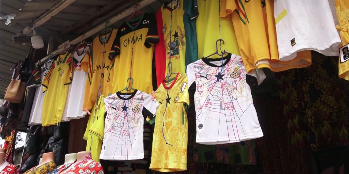 Black Stars’ World Cup Exit Leaves Jersey Sellers With Unsold Stock as Some Slash Prices