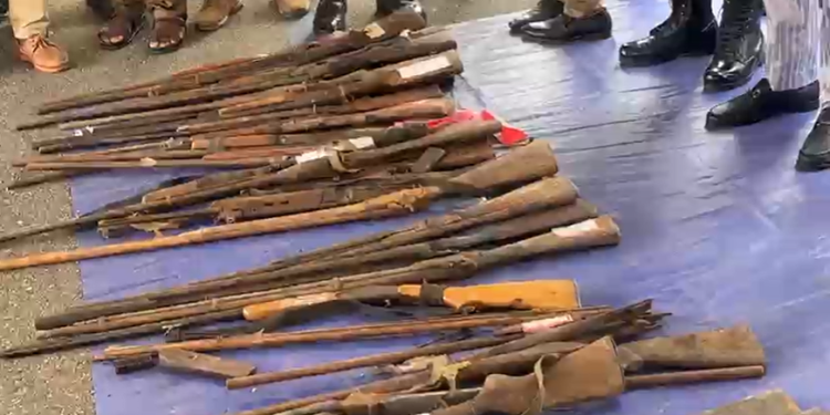 Government Destroys Over 2,000 Illegal Firearms After Gun Amnesty Ends