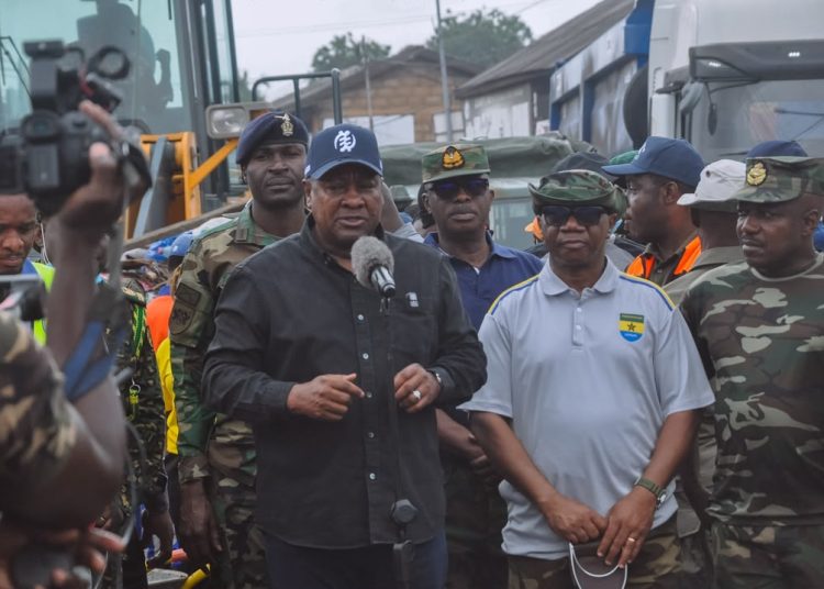 Mahama Orders Activation of Zoomlion Transfer Stations to Speed Up Waste Collection After Accra Floods