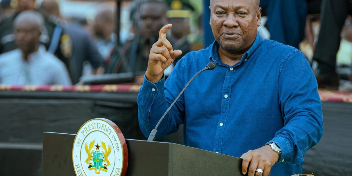 We Won’t Give Up the Fight Against Galamsey – Prez Mahama