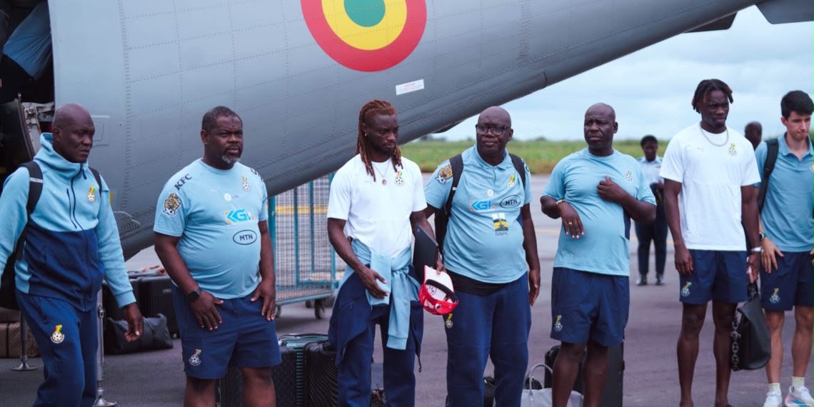 Black Stars arrive in Bouaké Ahead of AFCON Qualifier Against Côte d’Ivoire